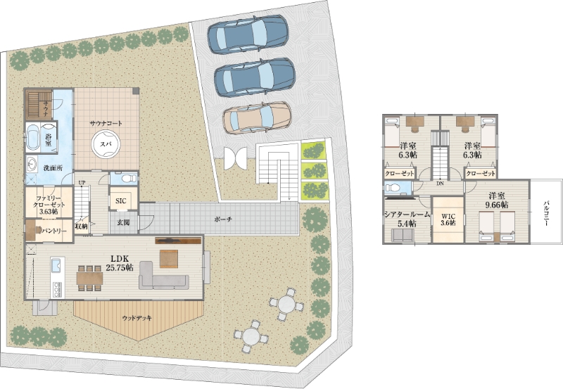 PLAN1 間取り図面