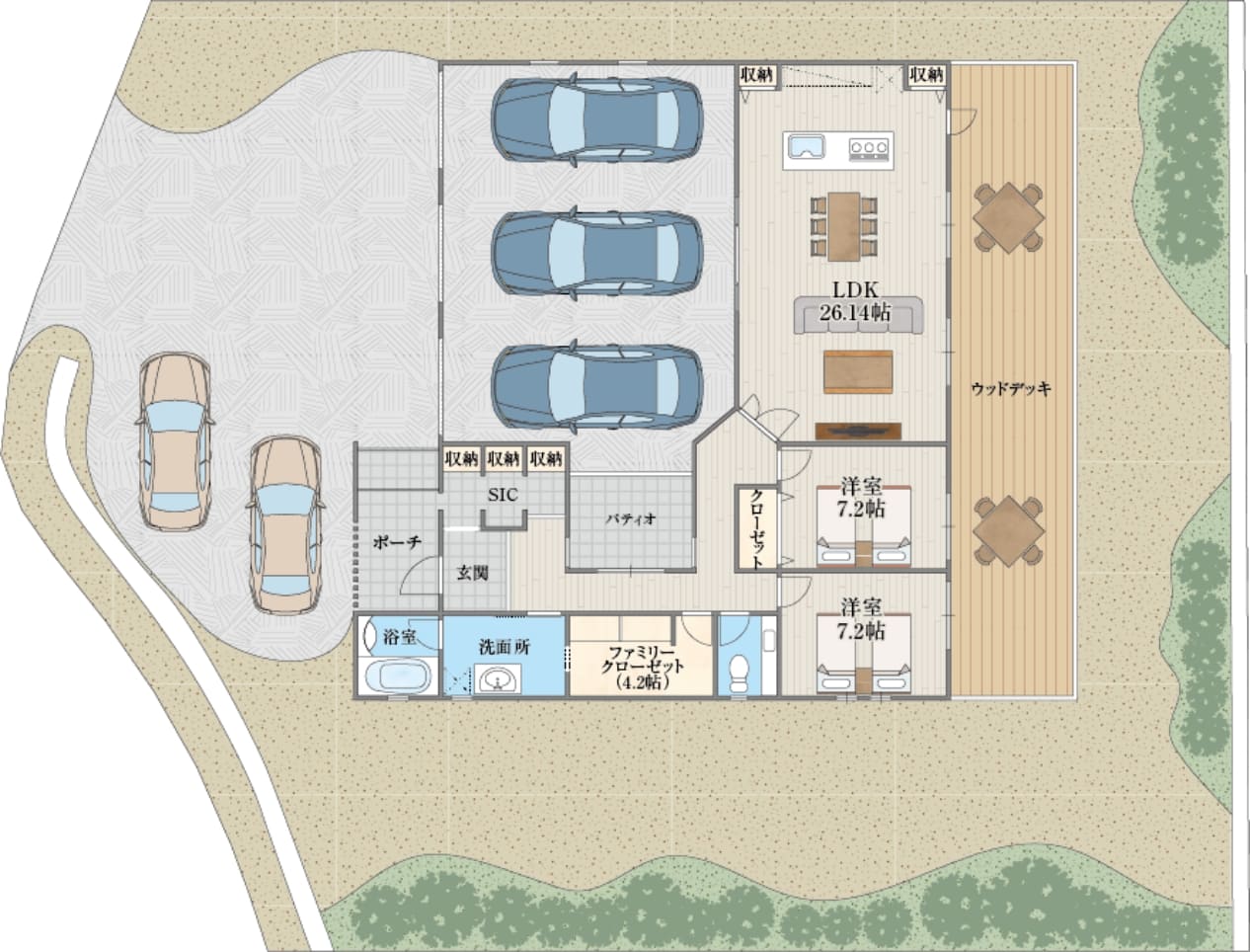 PLAN2 間取り図面